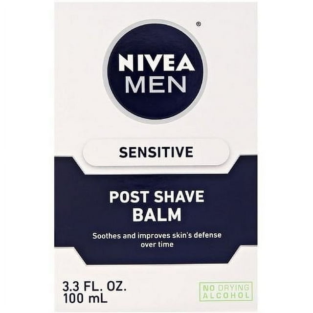 NIVEA FOR MEN Sensitive Post Shave Balm 3.30 oz.
