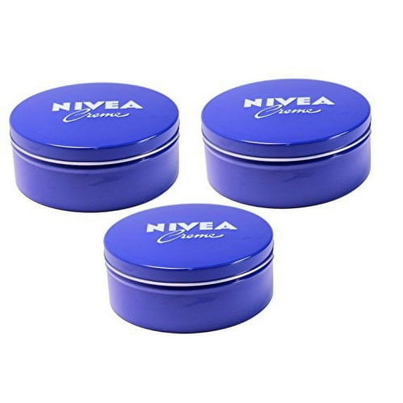 NIVEA Genuine Authentic German Creme 250 ml 8.45 Ounces (Pack of 3)