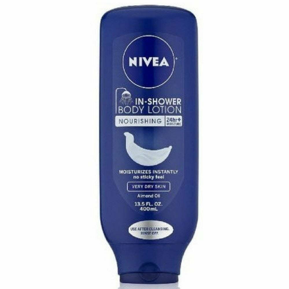 2 Pack - Nivea In-Shower Body Lotion Nourishing 13.5 oz