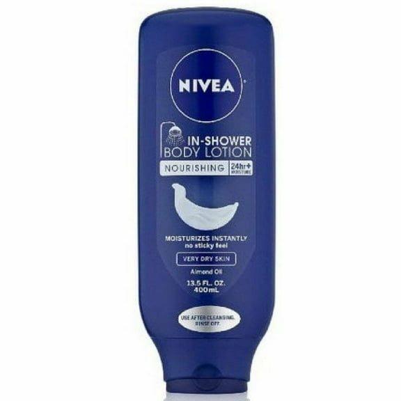 NIVEA In-Shower Body Lotion Nourishing 13.5 ozPack of 2
