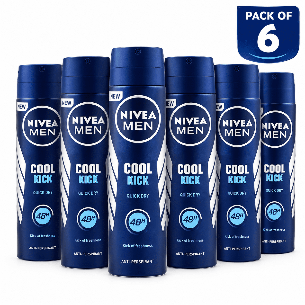 Nivea Men Cool Kick Deodorants for Freshness