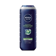 NIVEA MEN Maximum Hydration 3-in-1 Mens Body Wash for Dry Skin with Aloe Vera, 16.9 fl oz
