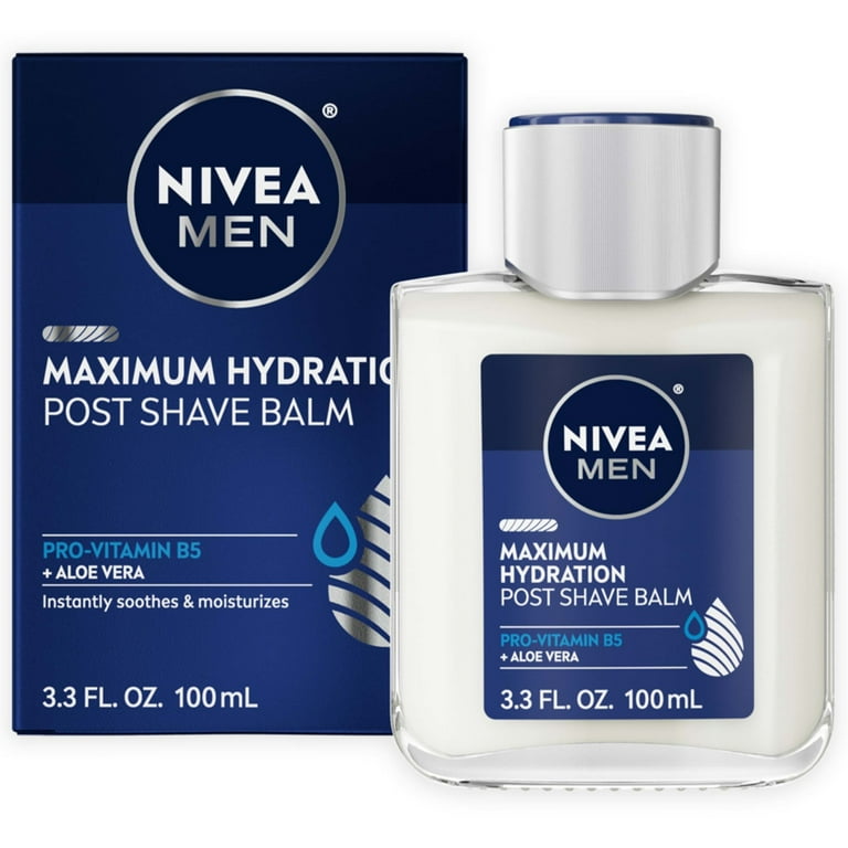 NIVEA MEN Post Shave Balm with Aloe Vera 3.3 fl oz for Sensitive