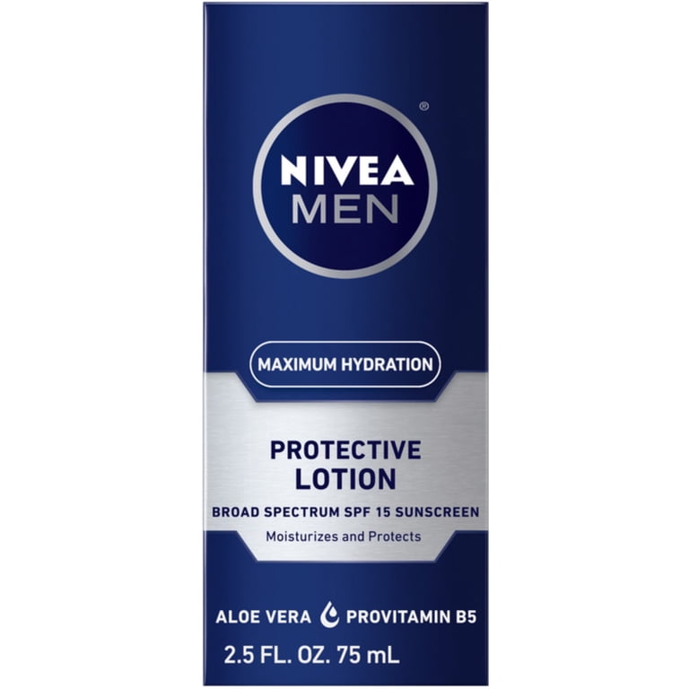 セキュリティ・セーフティ NIVEA NIVEA MEN Hydration Protective Face Lotion SPF 15, Moisturizer