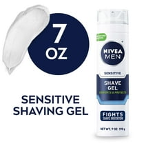 NIVEA MEN Sensitive Shave Gel, 7 Oz Can