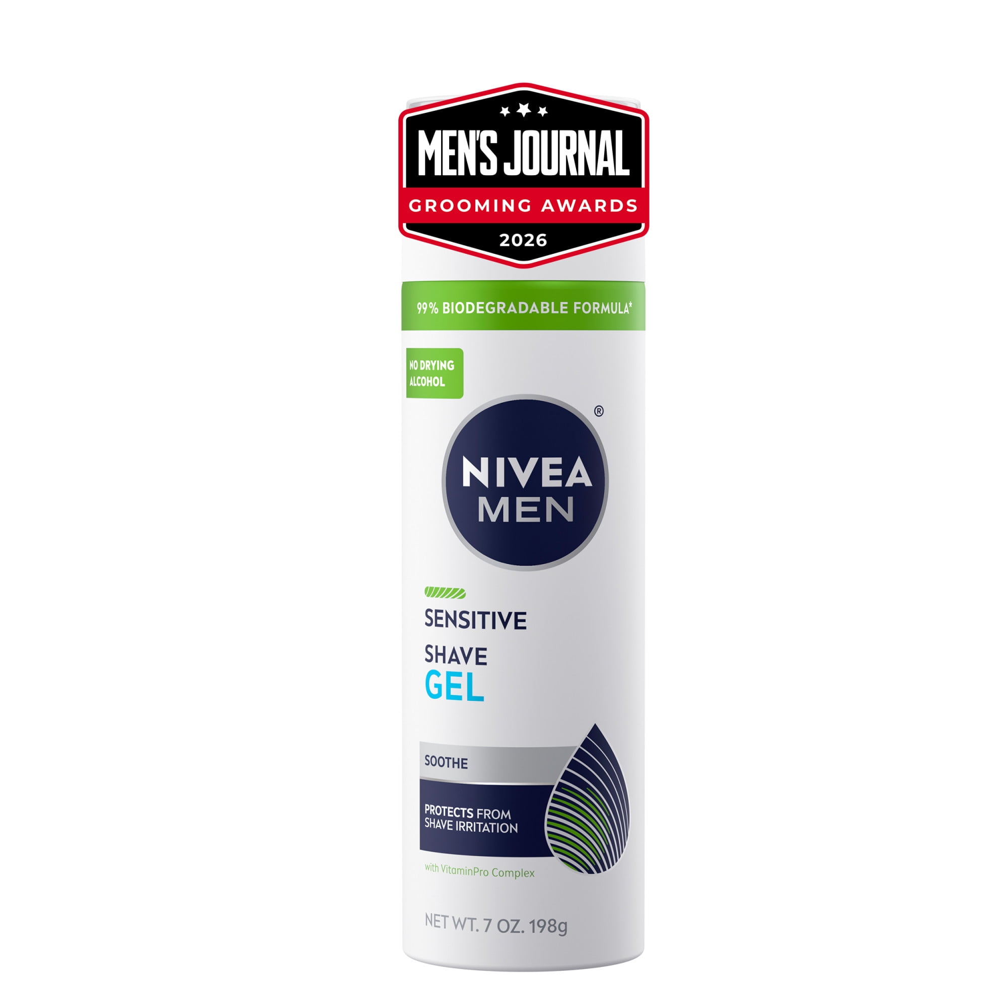 NIVEA MEN, Sensitive Shave Gel, 7 oz, for Sensitive Skin - Walmart.com