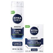 NIVEA MEN Sensitive Shaving Skin Care Set 2 Pack