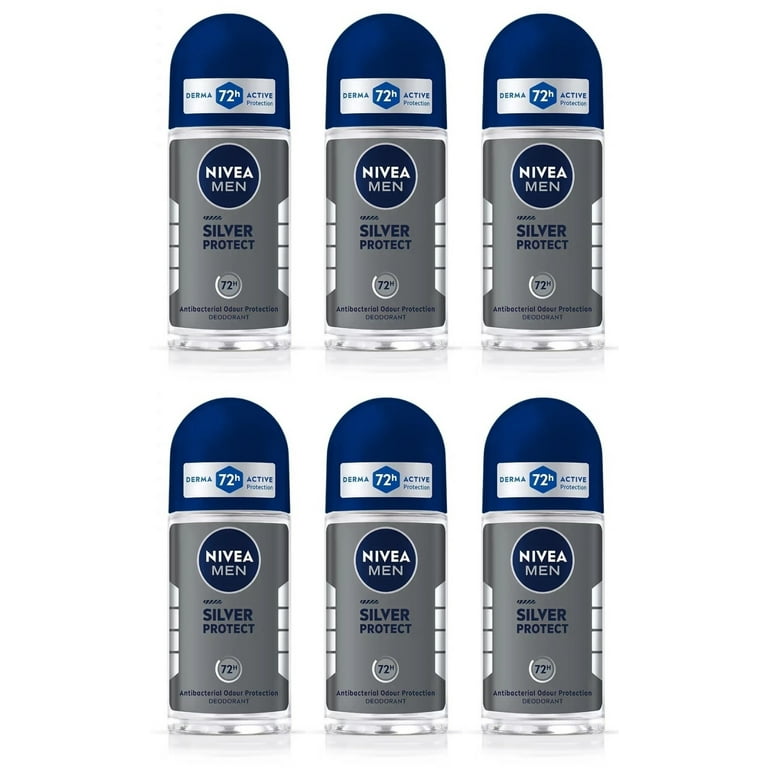NIVEA MEN Silver Protect Anti-Perspirant Roll-On Deodorant