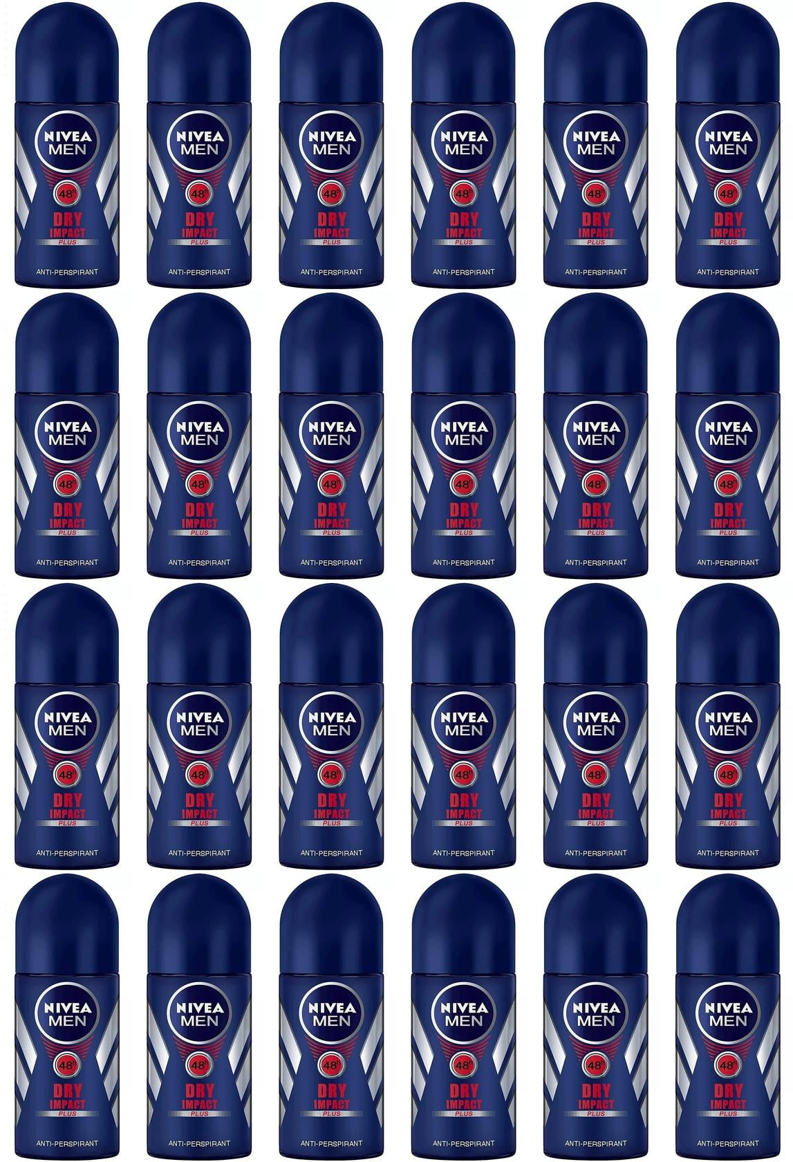 NIVEA Men Dry Impact Anti-Persipriant Deodorant 72 Hours Bulk Pack