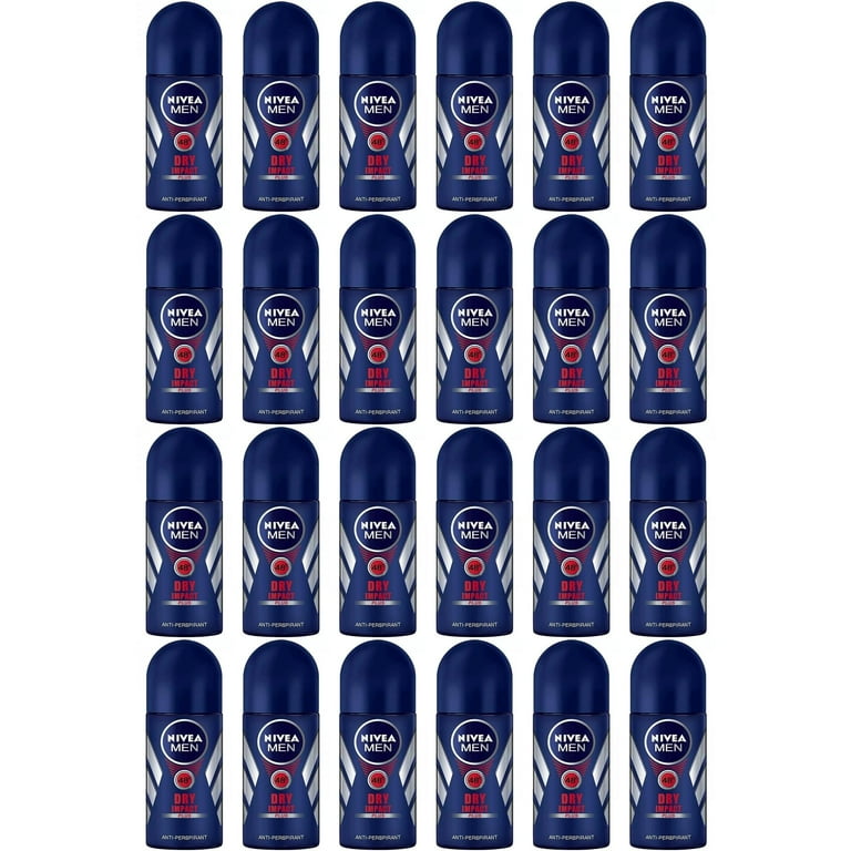 NIVEA Men Dry Impact Anti-Persipriant Deodorant 72 Hours Bulk Pack