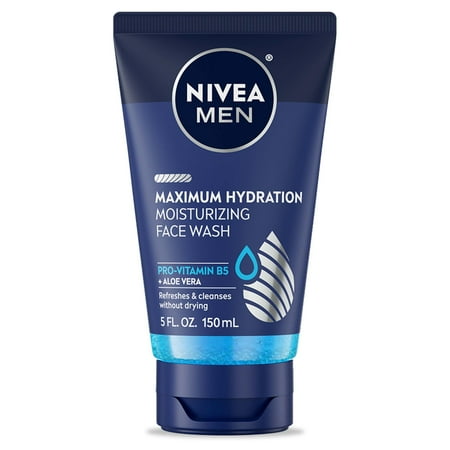 NIVEA Men Maximum Hydration Face Wash, 5 Ounce