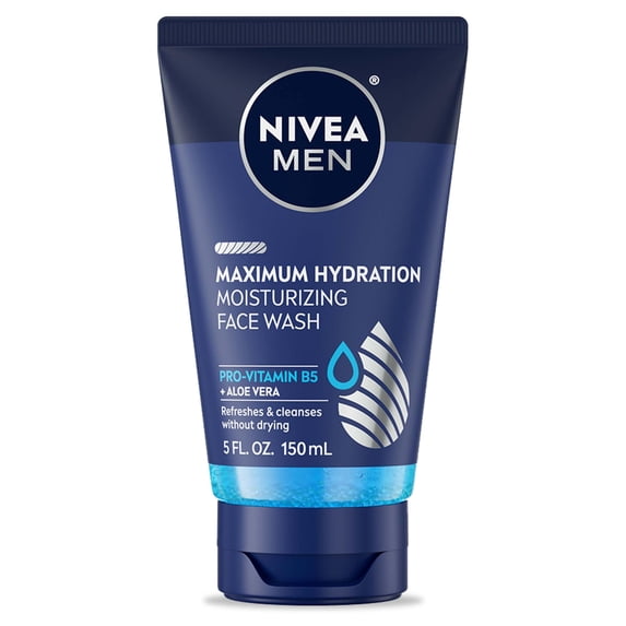 NIVEA Men Maximum Hydration Face Wash, 5 Ounce