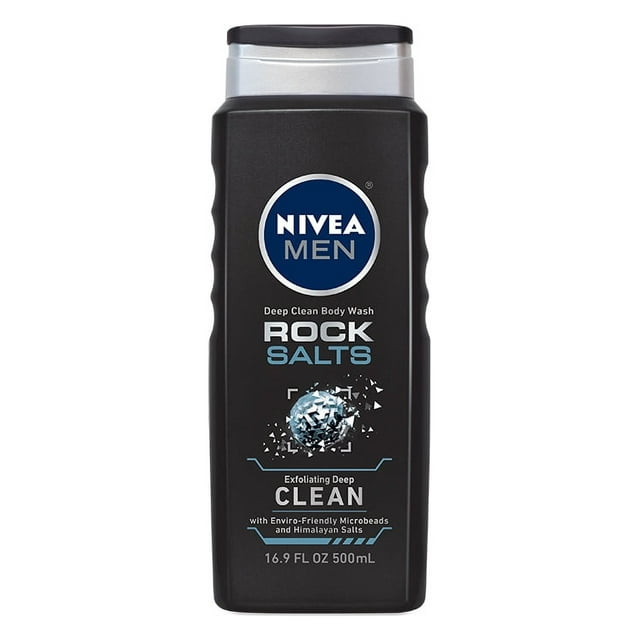 NIVEA Men Rock Salts Body Wash 16.9 Oz.