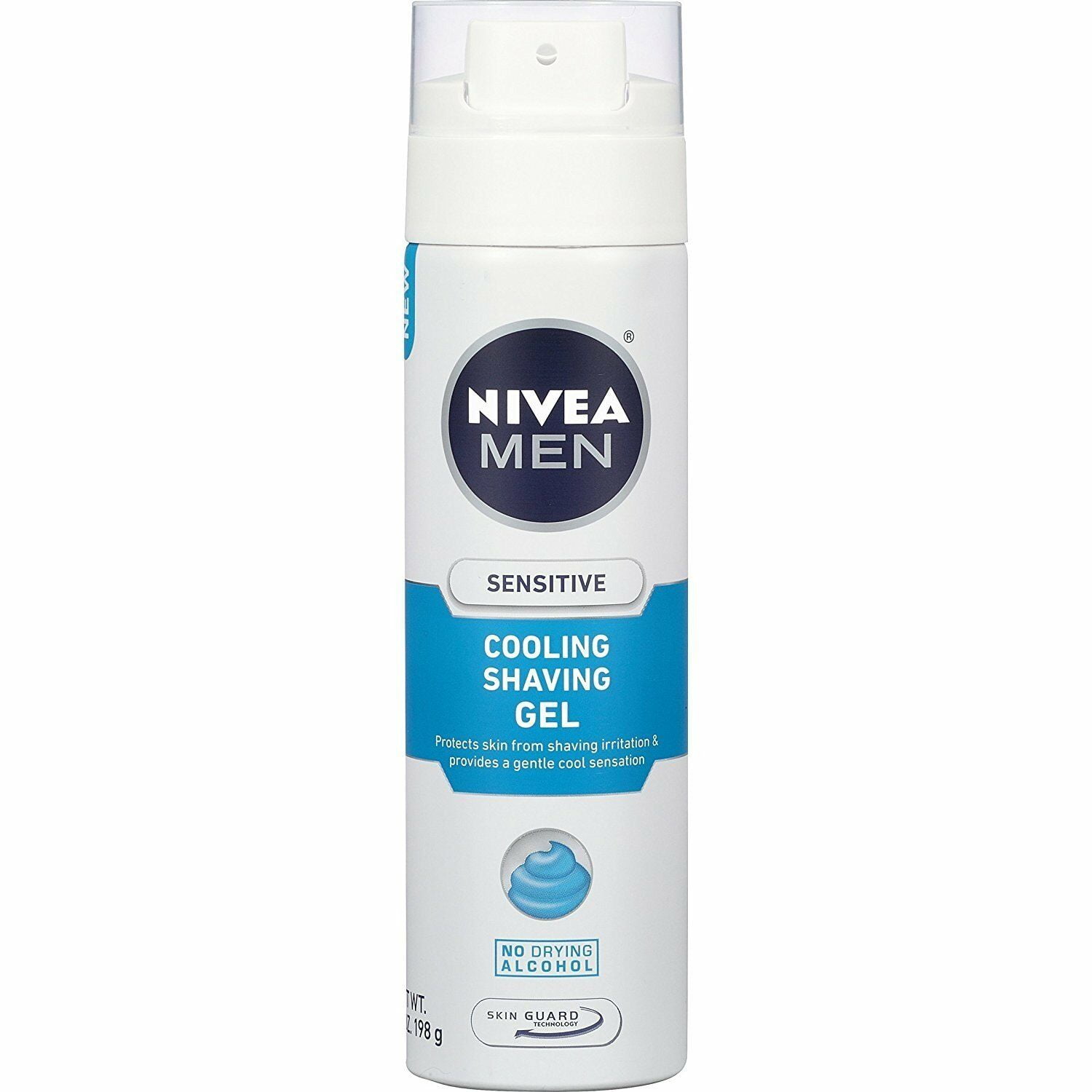 NIVEA Men Sensitive Cooling Shaving Gel 7 Ounce Pack of 3