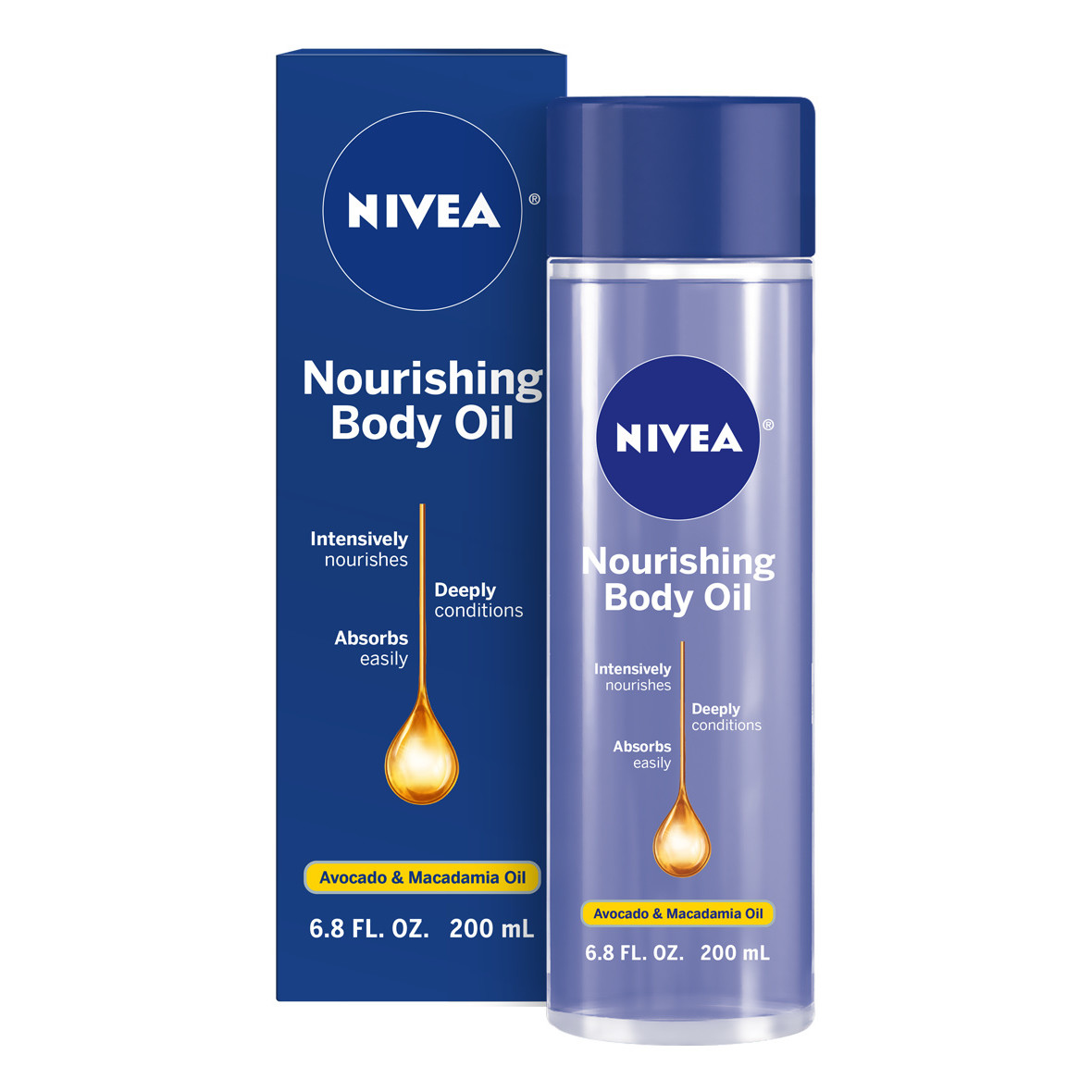 NIVEA Nourishing Body Oil 6.8 fl. oz. - image 1 of 4