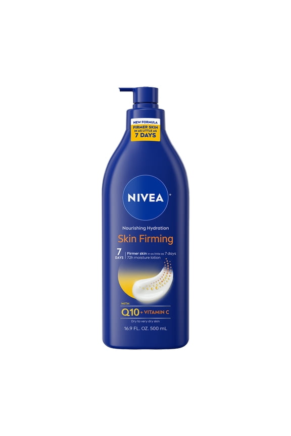 Nourishing Hydration Skin Firming Body Lotion for Dry Skin with Q10 and Vitamin C, 16.9 fl oz