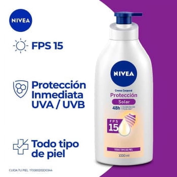 NIVEA PROTECCION SOAR CON VITAMINA E FPS 15 BODY LOTION 1L