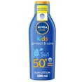 thumbnail image 1 of NIVEA SUN Kids Protect & Care SPF 50+ Sun Lotion 200ml | 5-in-1 Skin Protection | UVA/UVB | Extra Water Resistant | New Formula, 1 of 1