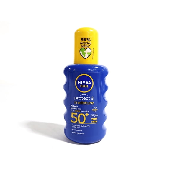 NIVEA SUN Moisturising Spray - Very High SPF50+ Immediate Protection 200ml