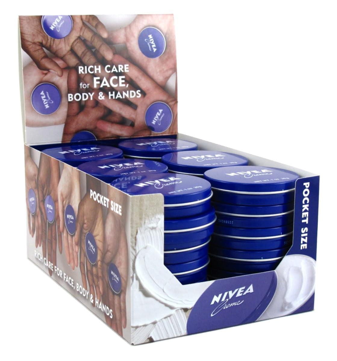 Nivea® Creme 1 oz tin (Pack of 36) - Walmart.com
