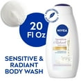 thumbnail image 1 of NIVEA Sensitive and Radiant Body Wash with Nourishing Serum, 20 Fl Oz Bottle, 1 of 11