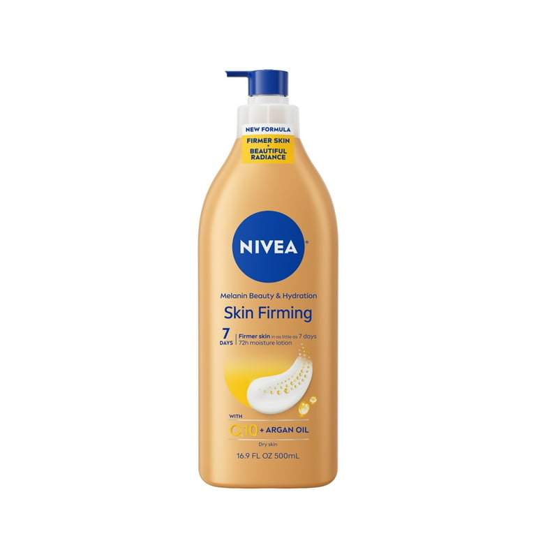 NIVEA Melanin Beauty and Hydration Skin Firming Body Lotion with