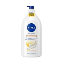 NIVEA Skin Firming Sheer Hydration Body Lotion with Q10 and Vitamin C, 33.8 fl oz
