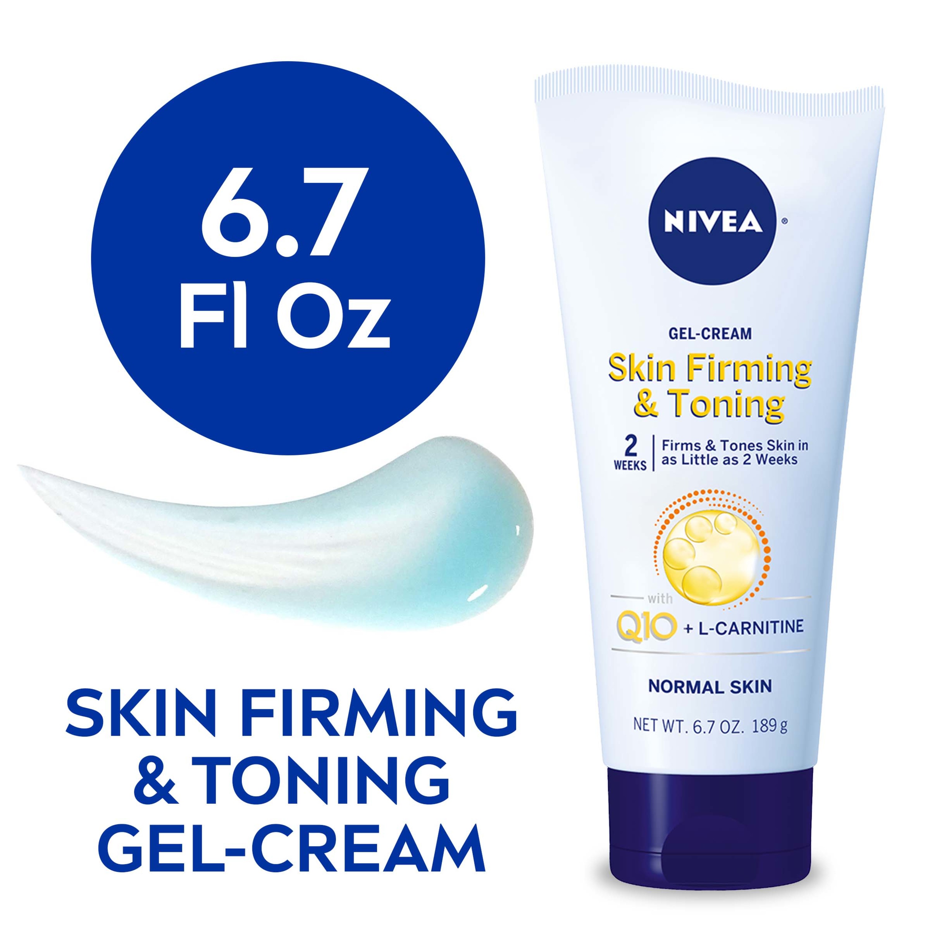 NIVEA Skin Firming and Toning Body Gel-Cream with Q10, 6.7 Oz Tube - image 1 of 12