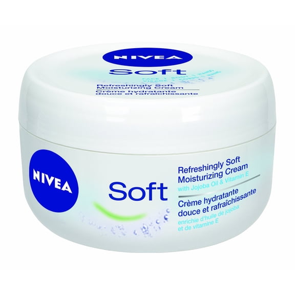 NIVEA Soft Moisturizing Creme, 6.8 Ounce Pack of 3