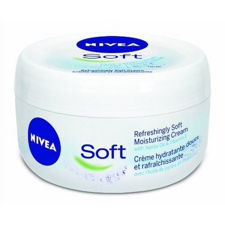 NIVEA Soft Moisturizing Creme 6.80 oz (Pack of 8)