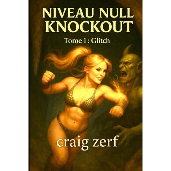 NIVEAU NULL KNOCKOUT - Tome 1: Glitch: Un jeu de combat dans des donjons LitRPG avec une hrone de niveau zro, surpuis, (Paperback)