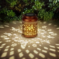 Qoosea Solar Lantern Outdoor Waterproof Garden Decor, Hummingbird ...