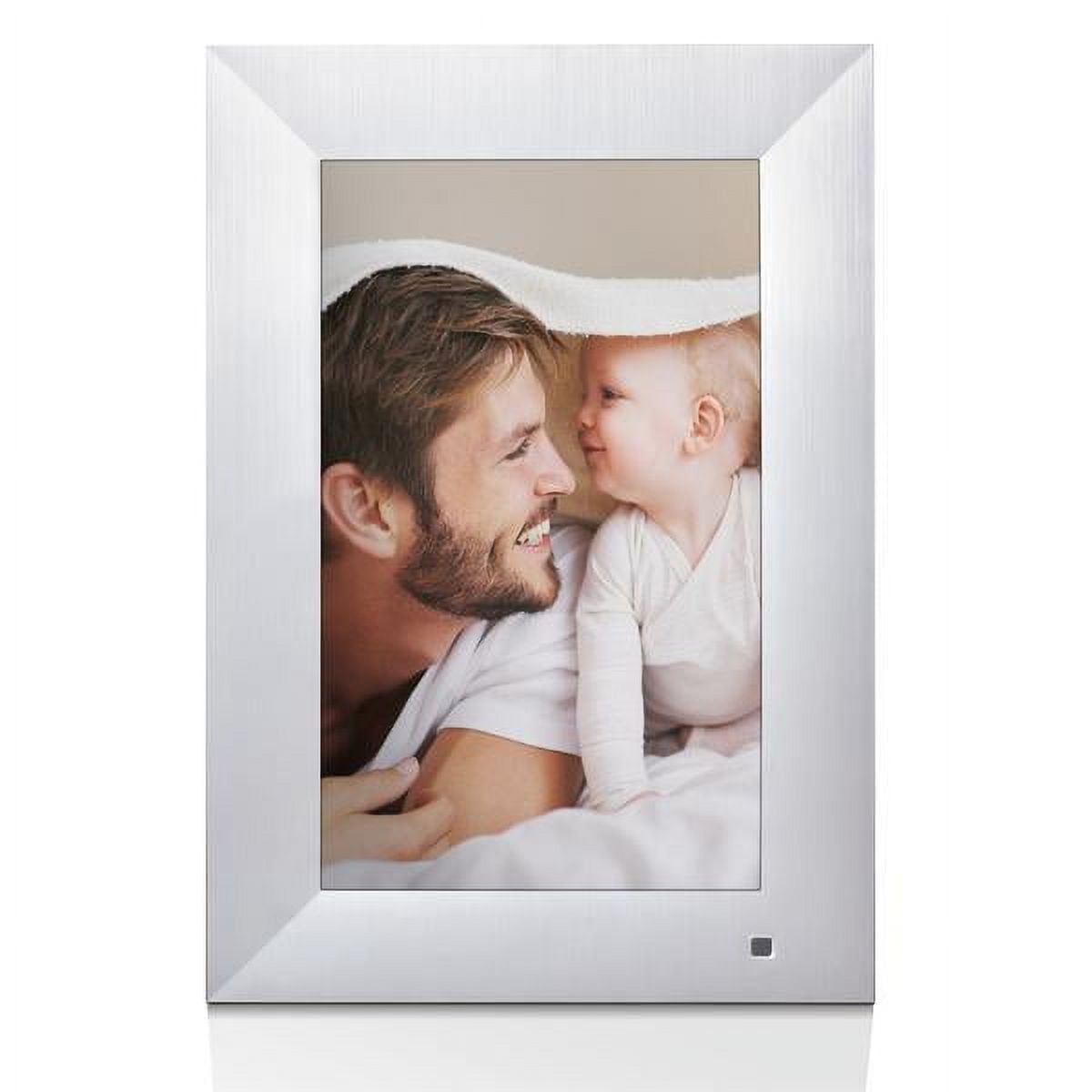 NIX LUX 13.3 inch Digital Photo Frame Full HD Display Brushed Silver
