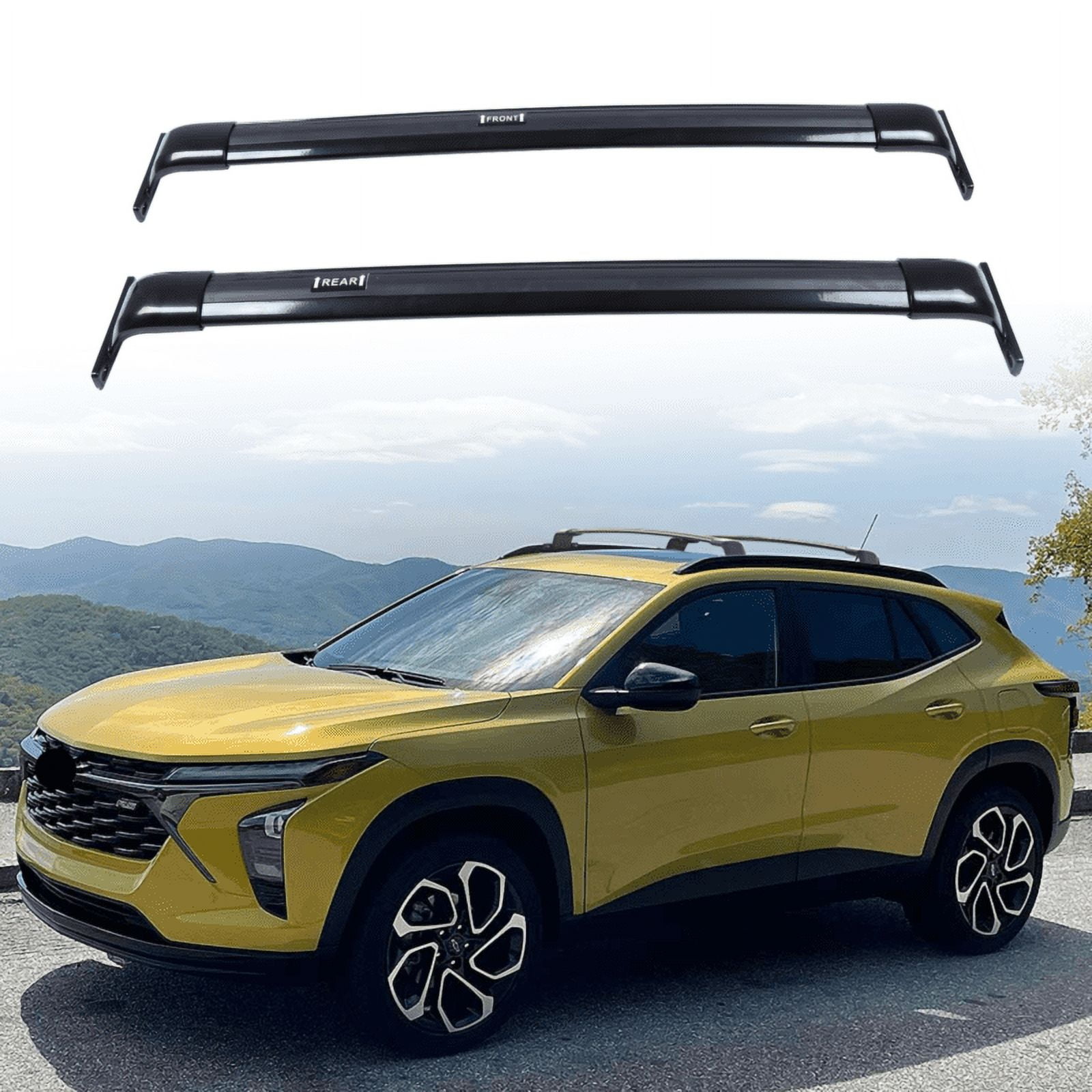 Trax Metal Rack NIXFACE 220lbs Cross Bar Roof Rack Fit for Chevrolet Chevy Trax 2RS ...