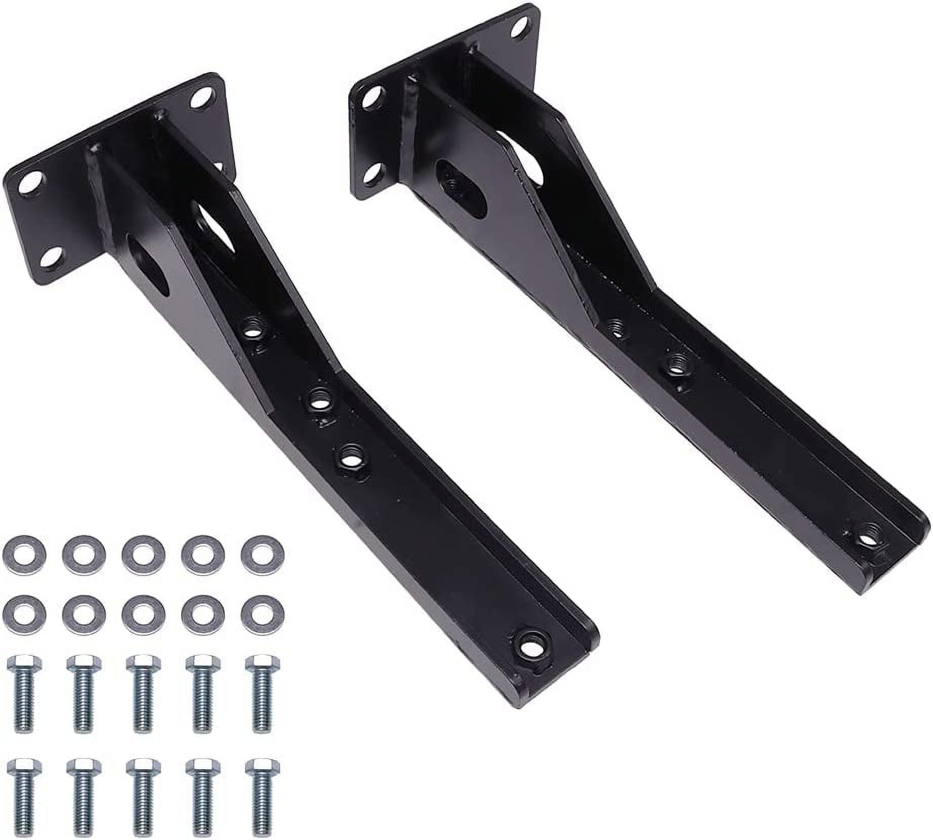 NIXFACE 2Pcs XJ Rear Bumper Brackets Support Compatible With 19862001