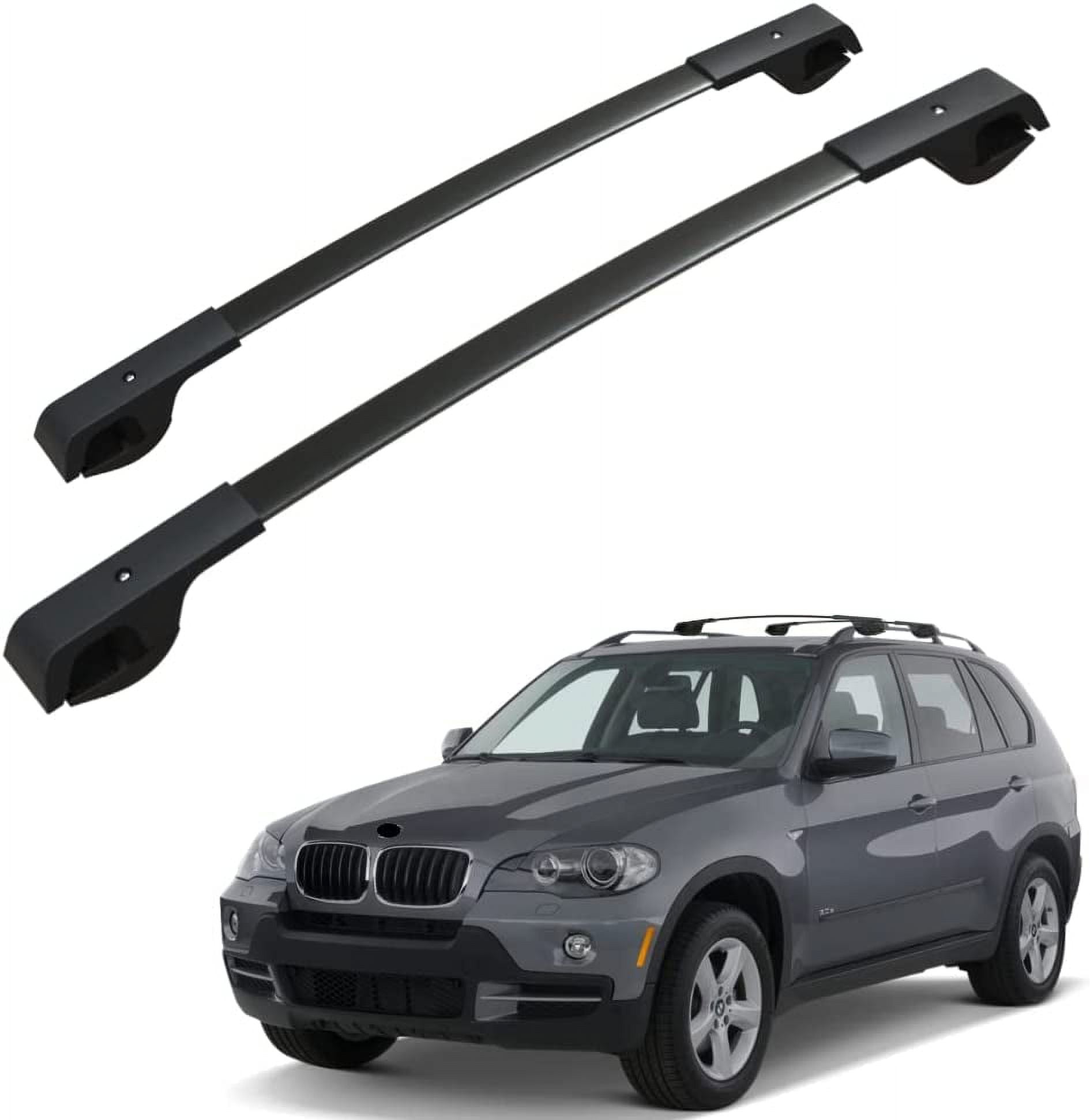 Free Shipping! NIXFACE Cross Bar Roof Bars Fit for BMW X5 E70 2005-2010 ...