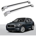 thumbnail image 1 of NIXFACE Cross Bars Roof Rack Fit for Infiniti QX30 2017-2022 Lockable Crossbars Carrier Cargo Bar Accessories (with Flush Side Rails), 1 of 5