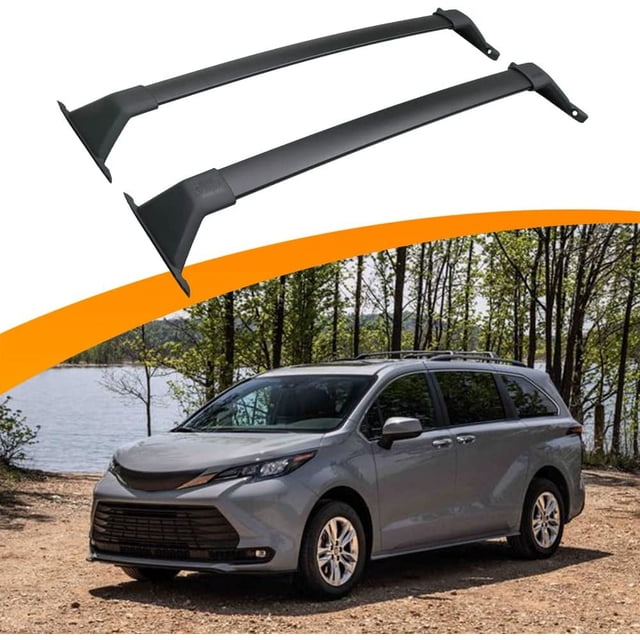 NIXFACE Cross bar Fit for 2021 2022 Toyota Sienna W/ Side Rails Roof ...