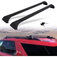 thumbnail image 1 of NIXFACE Crossbars Customized for 2020-2023 Ford Explorer Black Adjustable Roof Racks Cross Bars with Lock, 1 of 4