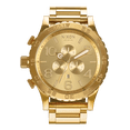 thumbnail image 1 of NIXON 51-30 Chrono A083 - All Gold - 300m Water Resistant Men's Analog Fashion Watch (51mm Watch Face, 25mm Stainless Steel Band), 1 of 5
