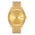 thumbnail image 1 of NIXON Time Teller A045 - All Gold / Gold - 100m Water Resistant Men's Analog Fashion Watch (37mm Watch Face, 19.5mm-18mm Stainless Steel Band), 1 of 8