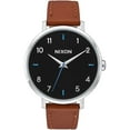 thumbnail image 1 of NIXON Women's A1091019 Arrow Leather Black Brown Watch, 1 of 3