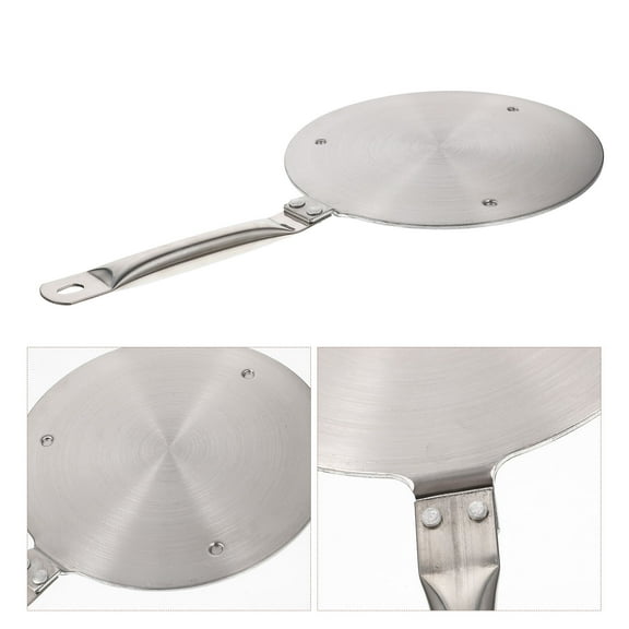 NIYANGLE 1 Pc Stainless Steel Induction Plate 36.5X7.7X0.1in for Kitchen Use