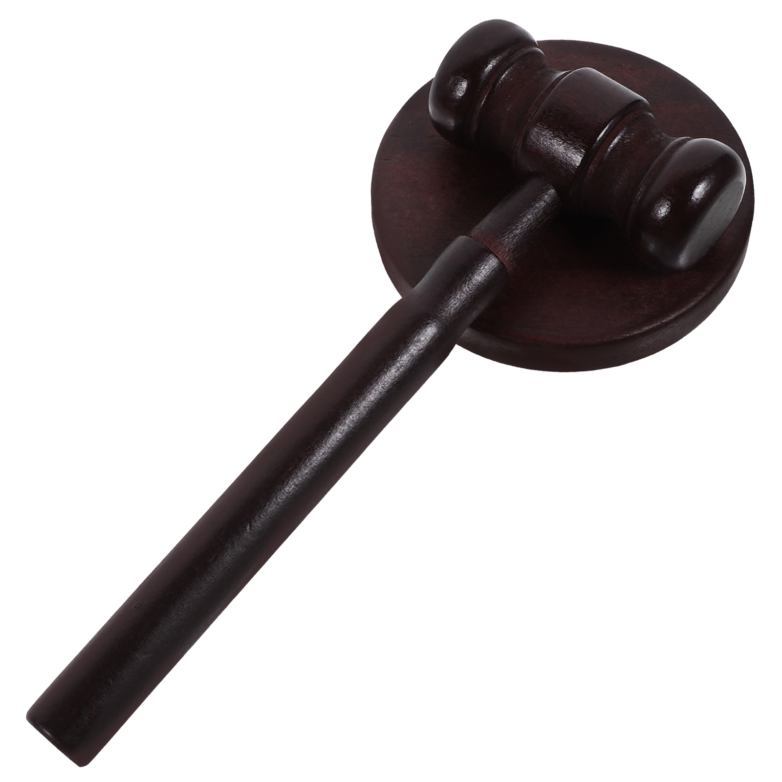 NIYANGLE 1 Set Judge Gavel Dark Brown Wooden For Lawyer And Courtrooms ...