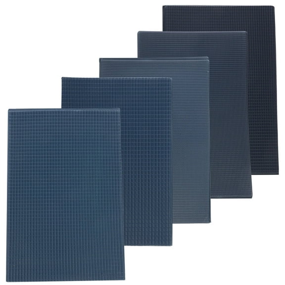 NIYANGLE 10Pcs Diy Miniature Roof Tiles For Dollhouse Roofing Mini Roof Tiles 11.8X7.9X0.2In