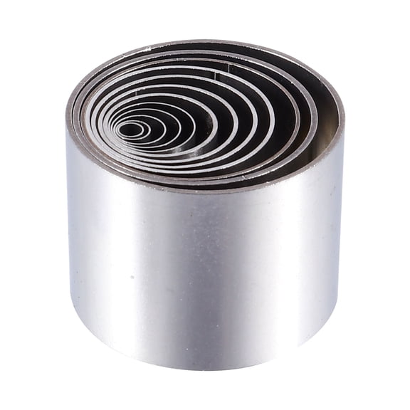 NIYANGLE 12Pcs Hollow Punch Cutter Set Stainless Steel Round Clay Cutters for Craft Use