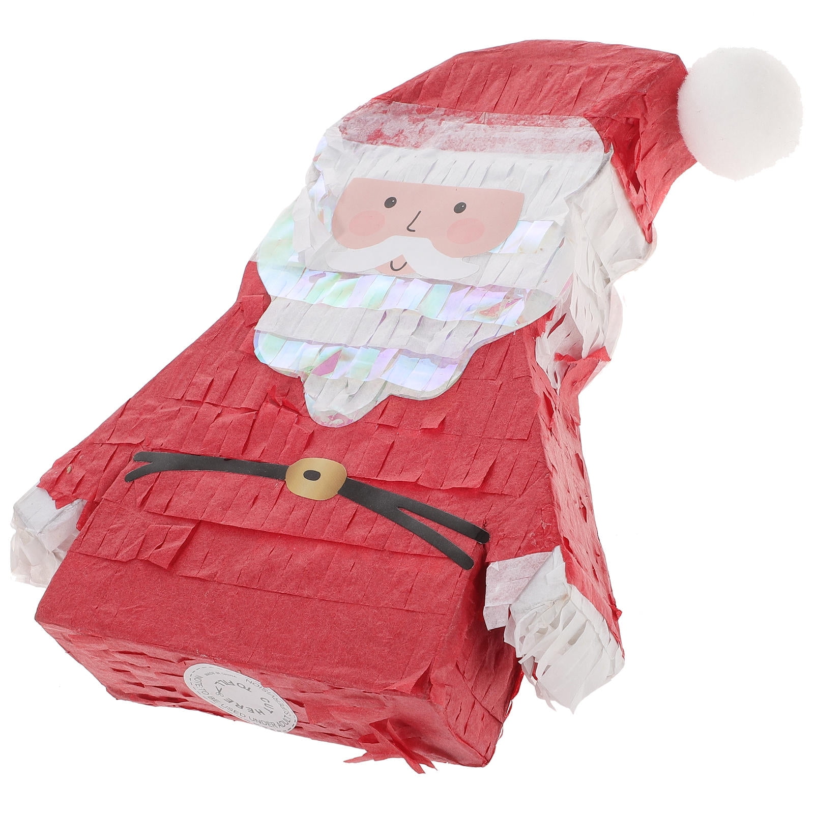 NIYANGLE 1Pack Christmas Plaything Pinata Toy Red for Christmas Party
