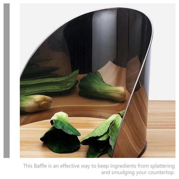 NIYANGLE 1Pack Silver Round Shape Kitchen Splatter Guard for Chefs