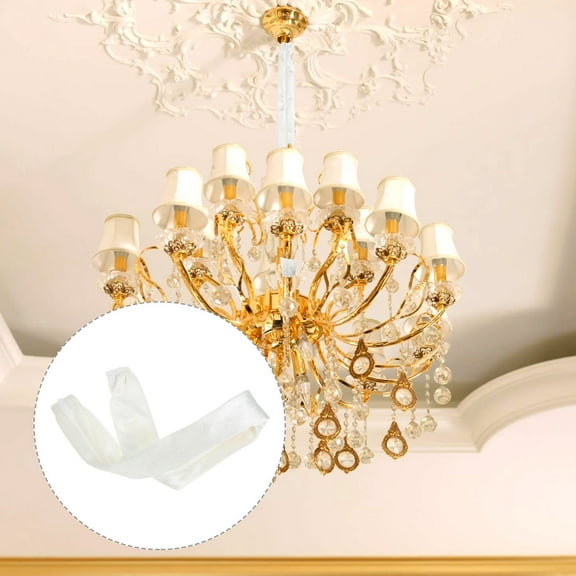 NIYANGLE 1Pcs Cloth Cord Cover for Light Chain Reusable 60.00X4.50X4.50in