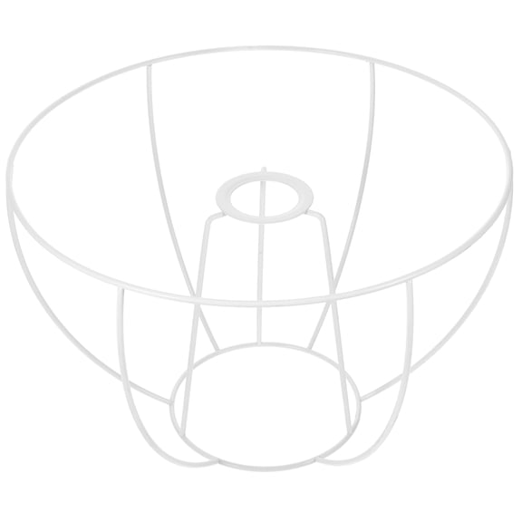 NIYANGLE Iron Wire Lampshade Frame Shells Chandelier Metal Frame 1Pack